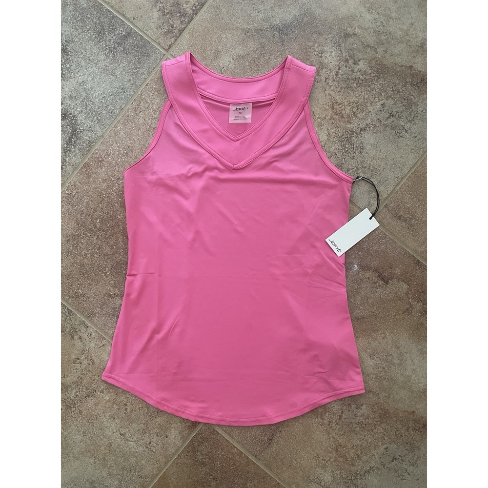 Jofit Racerback Love Tank Women's X-Small Pink Sleeveless Running Outdoor $72